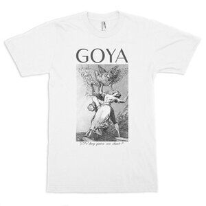 Goya Inspired Art T-Shirt – Vintage Etching Graphic Tee – Classical Dark Art